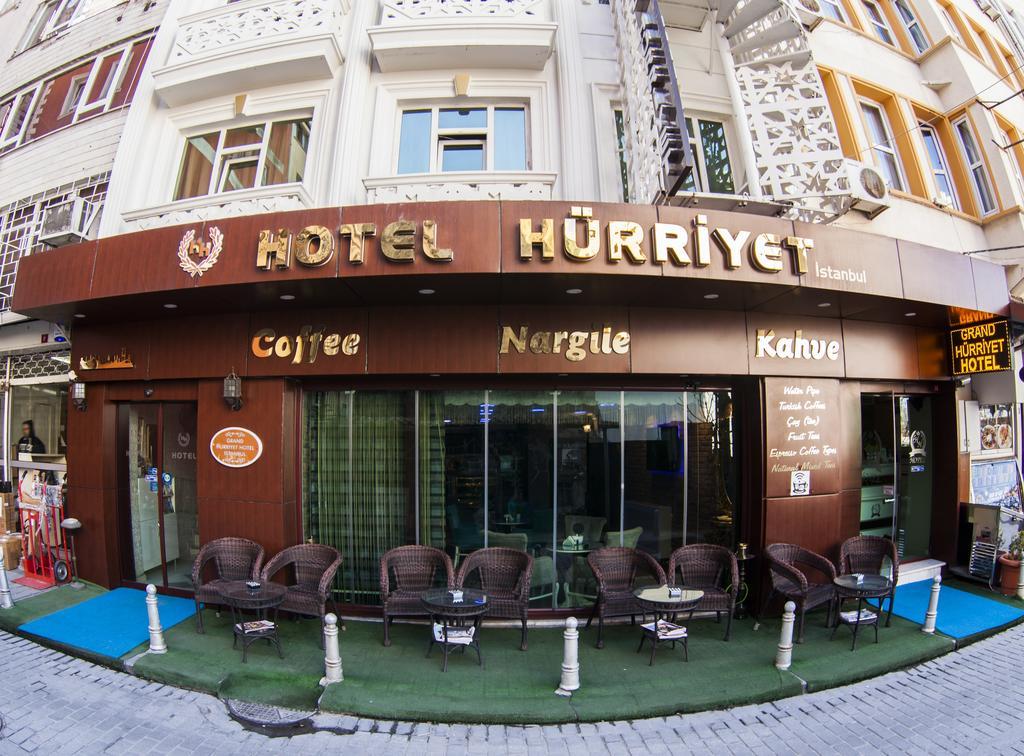 Hurriyet Hotel Istambul Exterior foto