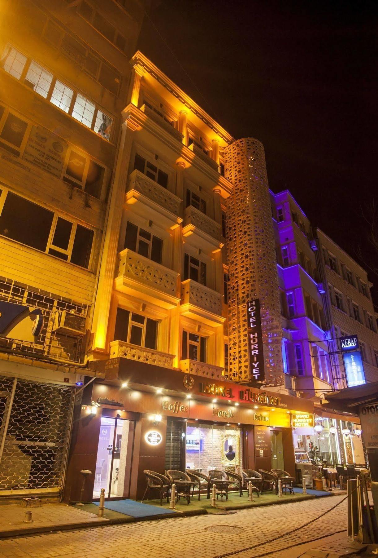 Hurriyet Hotel Istambul Exterior foto