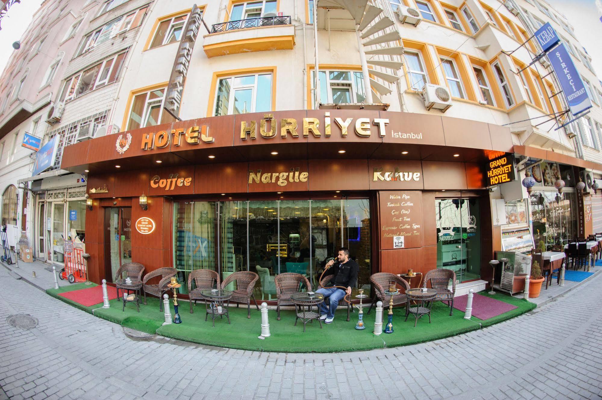 Hurriyet Hotel Istambul Exterior foto